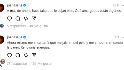 Los mensajes de Joana Sanz en Threads Los mensajes de Joana Sanz en Threads