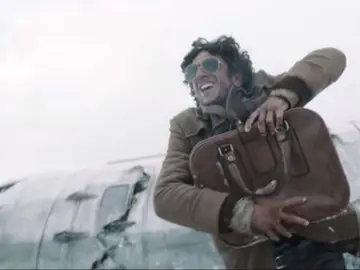 Escena de La sociedad de la nieve Escena de La sociedad de la nieve