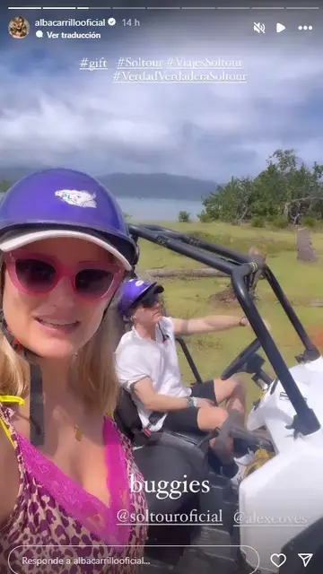 Alba Carrillo, junto a su novio Álex Coves Alba Carrillo, junto a su novio Álex Coves