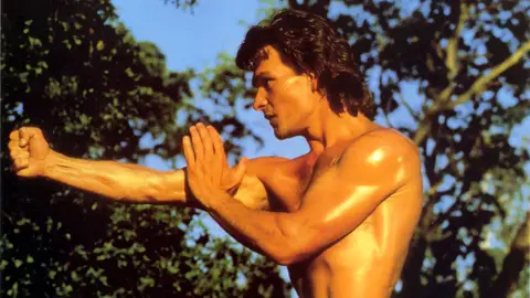 Patrick Swayze en Road House en 1989 Patrick Swayze en Road House en 1989