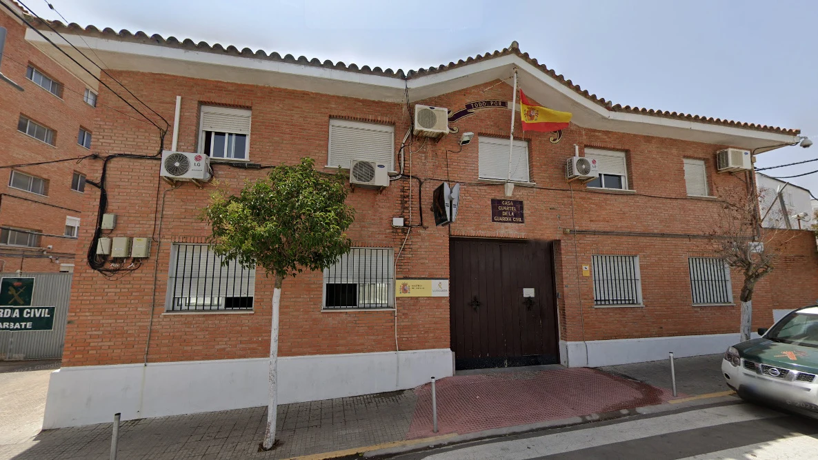 Foto de archivo del cuartel de la GC en Barbate
