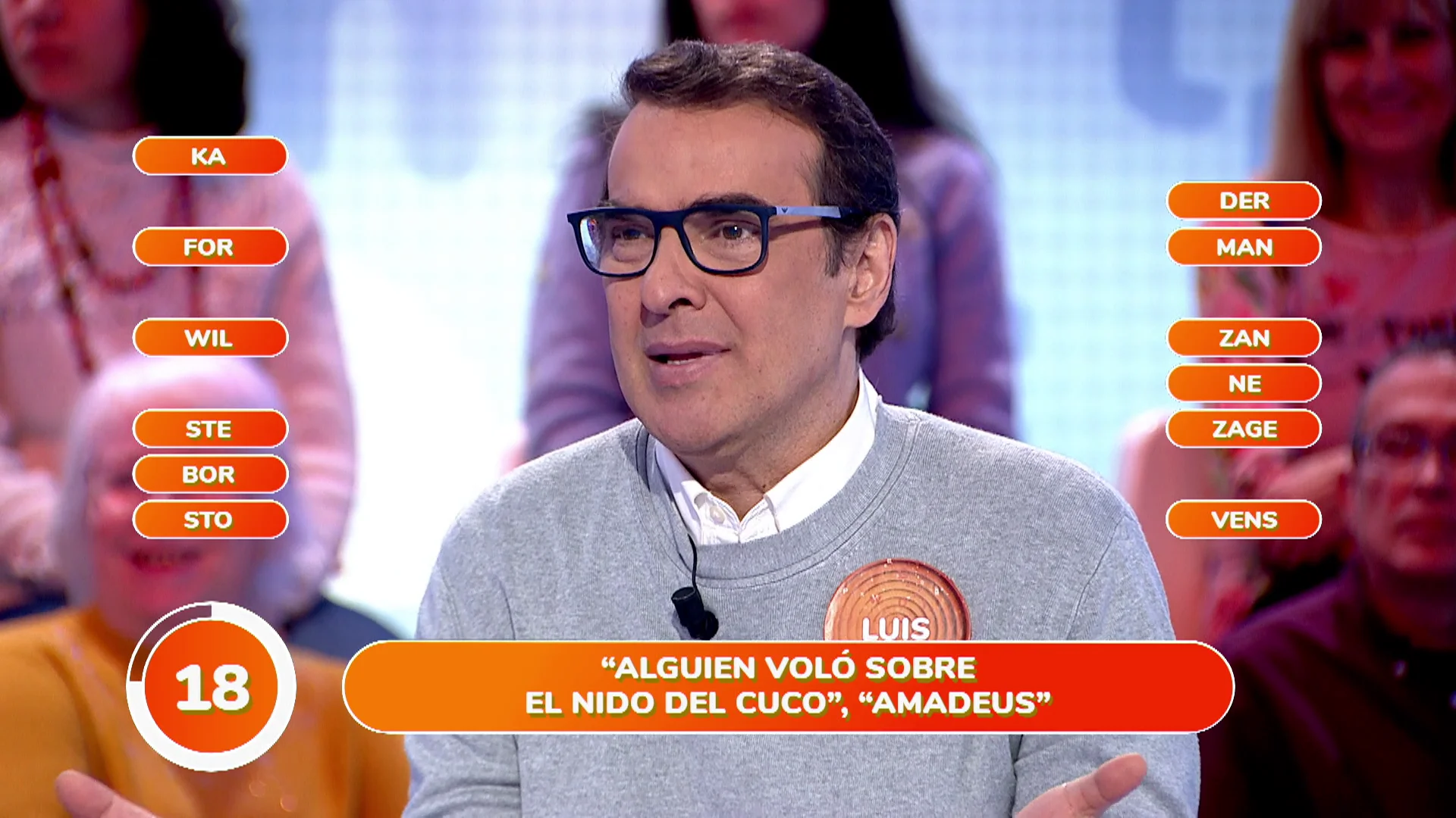 “¿Quién se ha inventado esta prueba?”: el mal rato de Pastora Vega y Luis Merlo en Palabras Cruzadas “¿Quién se ha inventado esta prueba?”: el mal rato de Pastora Vega y Luis Merlo en Palabras Cruzadas