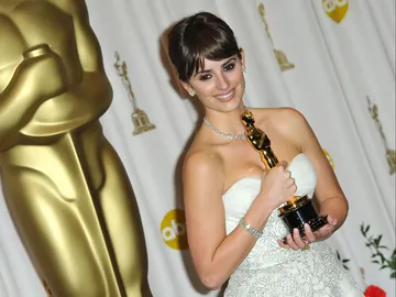 Penélope Cruz con su Oscar Penélope Cruz con su Oscar