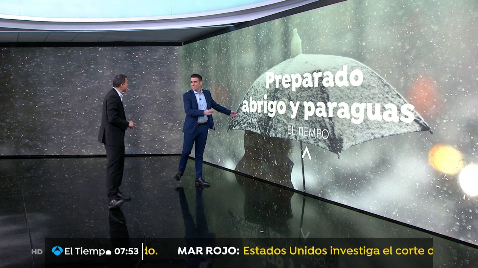 Aunque el abrigo sobre esta tarde, no lo guarden: vuelven las lluvias y nevadas