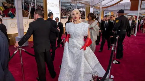 Lady Gaga en los Oscar Lady Gaga en los Oscar