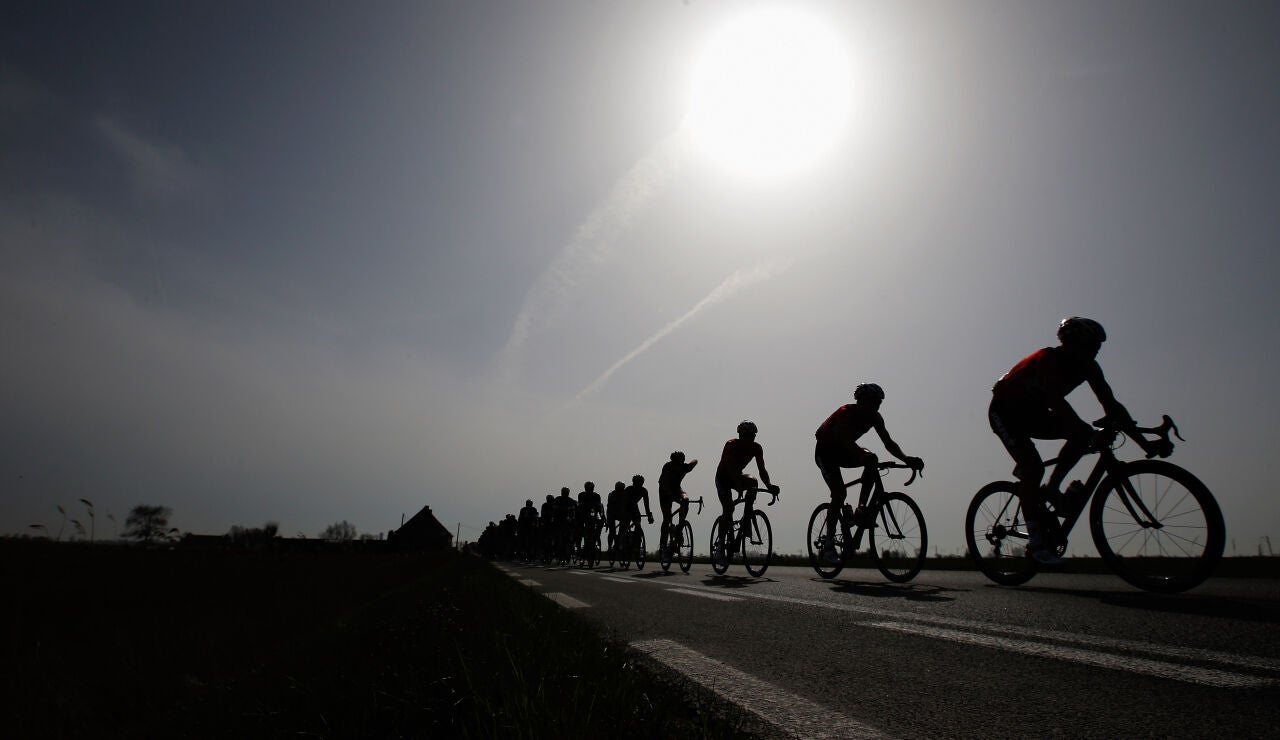 Grupo de ciclistas