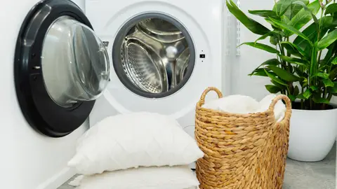 Cesto de almohadas para lavar Cesto de almohadas para lavar