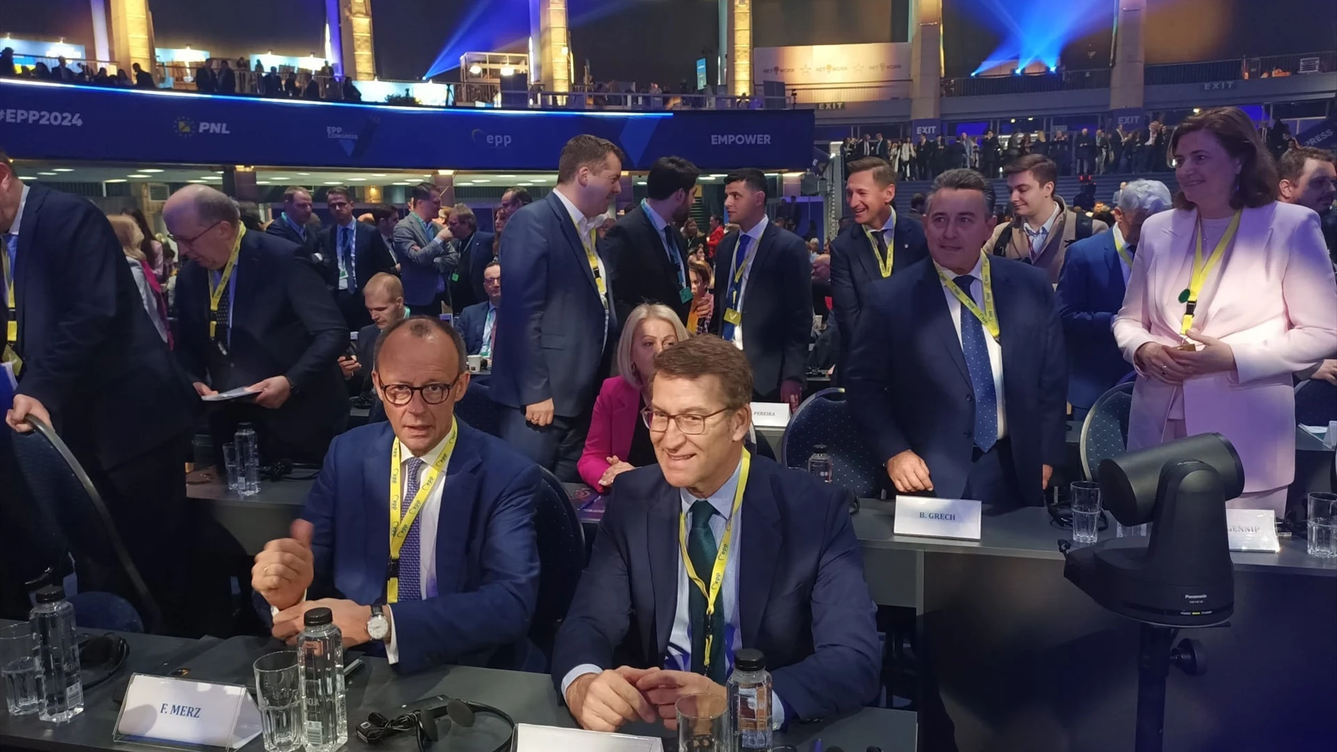 Alberto N&uacute;&ntilde;ez Feij&oacute;o asiste al Congreso del Partido Popular Europeo en Ruman&iacute;a