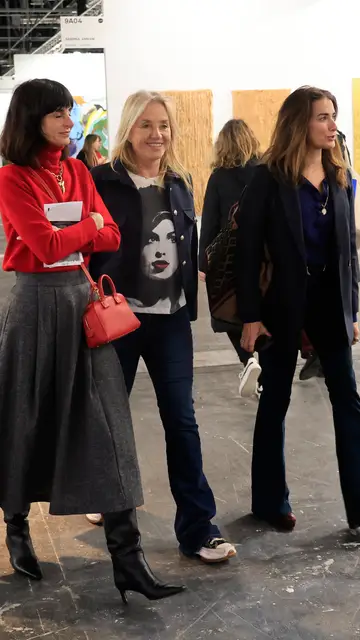 Mariola Orellana visita ARCOmadrid 2024 Mariola Orellana visita ARCOmadrid 2024