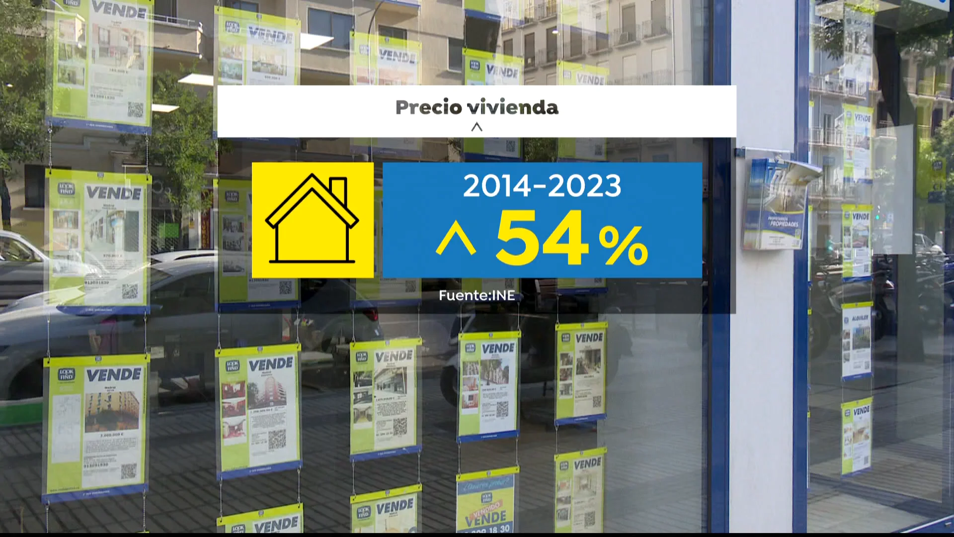 Subida del precio de la vivienda