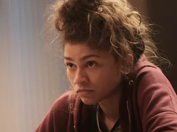 Zendaya como Rue en Euphoria Zendaya como Rue en Euphoria