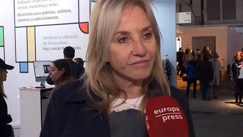 Mariola Orellana visita ARCOmadrid 2024 Mariola Orellana visita ARCOmadrid 2024