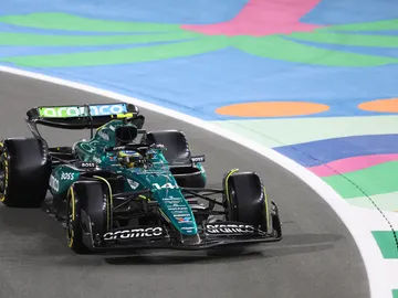 Fernando Alonso, ene l trazado de Jeddah Fernando Alonso, ene l trazado de Jeddah