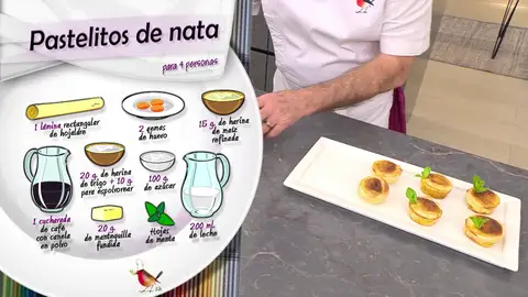 Pastelitos de nata Pastelitos de nata