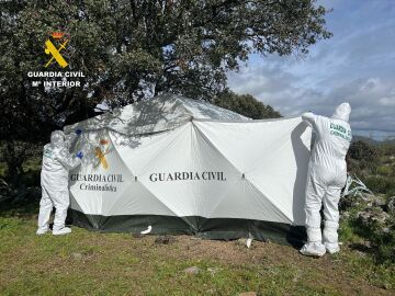 La Guardia Civil localiza un cadáver en Hinojal