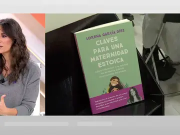 Lorena García en Espejo Público. Lorena García en Espejo Público.