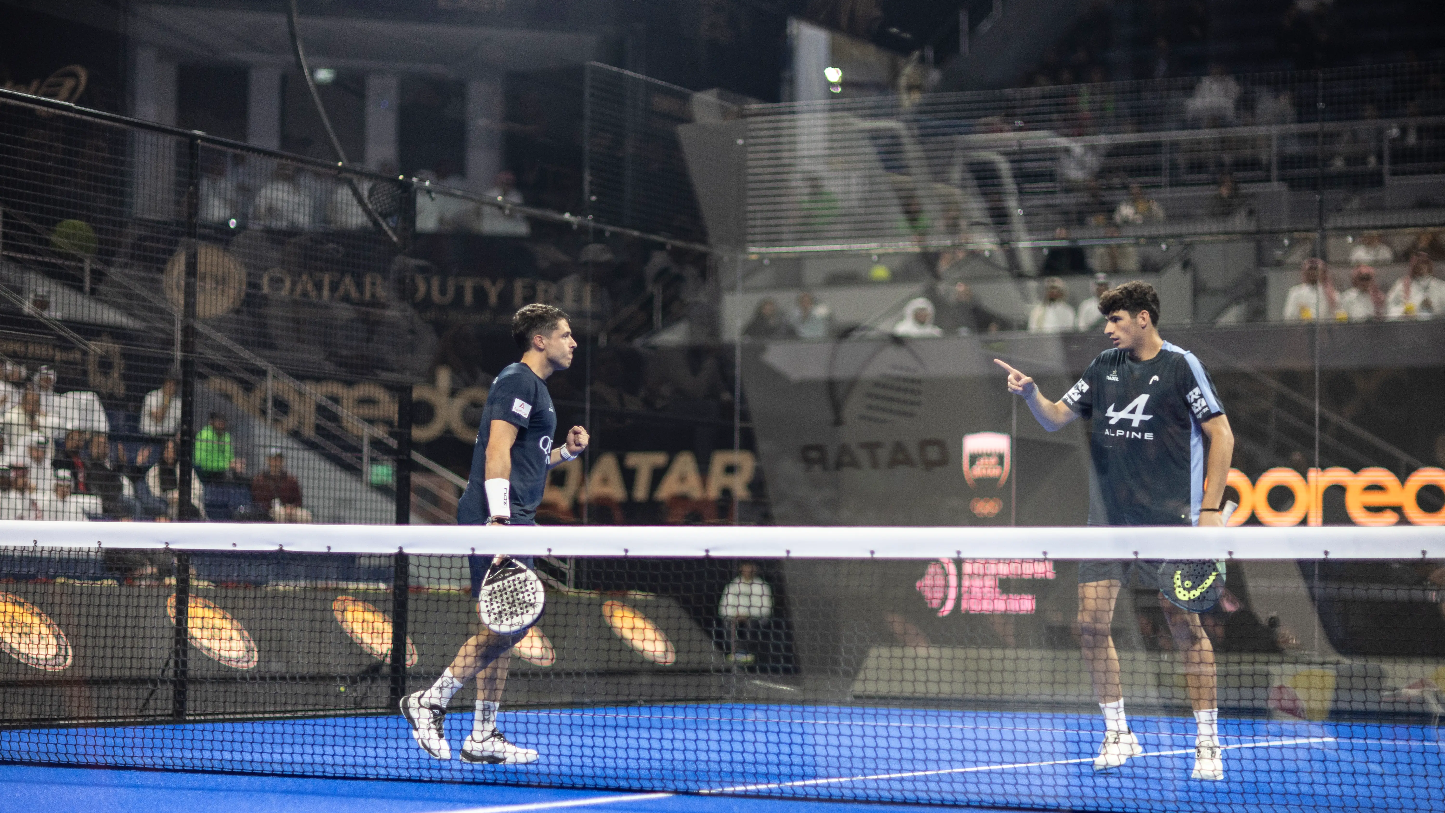 Coello y Tapia, en acci&oacute;n en el Qatar Major