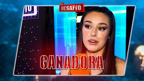 Marta Díaz, tras ganar la novena gala Marta Díaz, tras ganar la novena gala