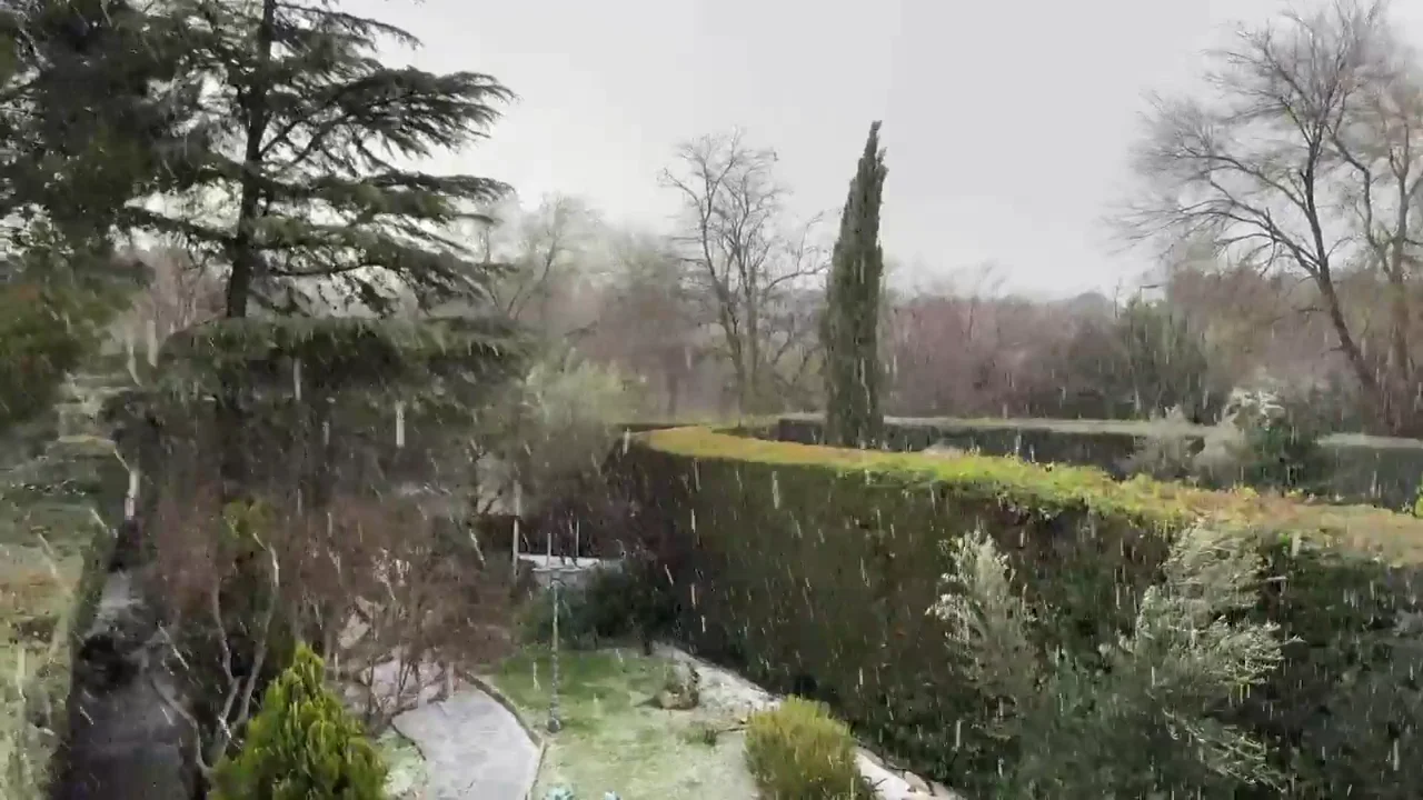 El temporal de lluvia afecta la zona sur de Madrid