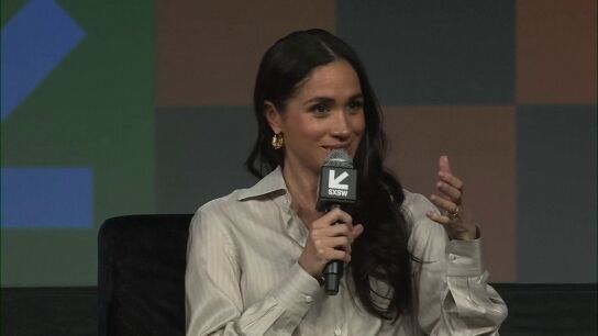 Meghan Markle contando sus problemas durante sus embarazos
