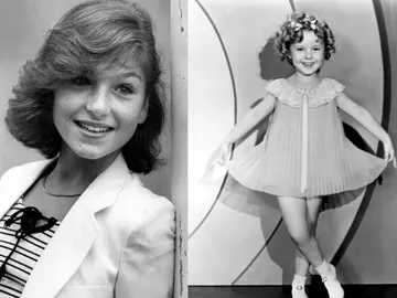 Tatum O´Neal y Sherley Temple Tatum O´Neal y Sherley Temple