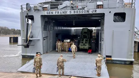 Imagen del buque del ejército de EEUU 'General Frank S. Besson'