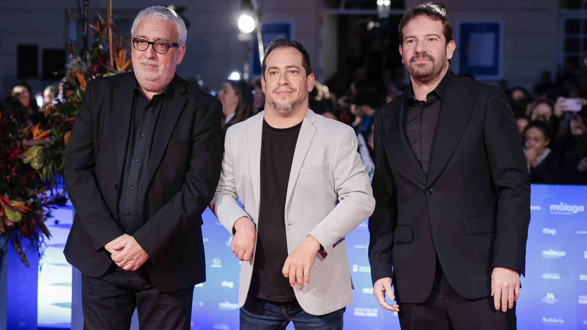 Leo Harlem, El Langui y Joaqu&iacute;n Maz&oacute;n