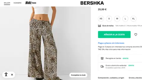 Pantalón leopardo Pantalón leopardo