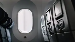Ventana de un avión Ventana de un avión