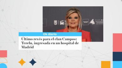 Terelu Campos, ingresada de urgencia con problemas respiratorios: 