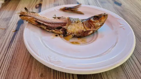 Pescado con espinas Pescado con espinas
