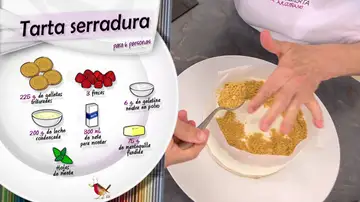 Ingredientes Tarta serradura