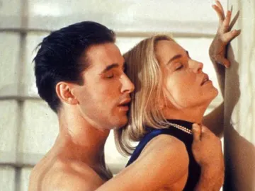 William Baldwin y Sharon Stone en Sliver en 1993 William Baldwin y Sharon Stone en Sliver en 1993