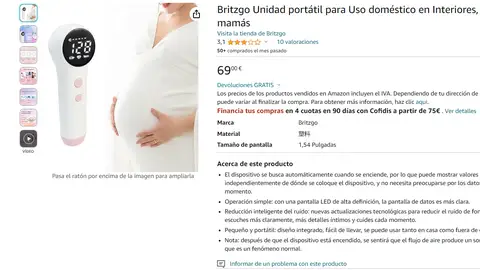 Dispositivo latidos bebé Dispositivo latidos bebé