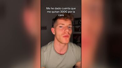La sorpresa de un joven con su nómina: 