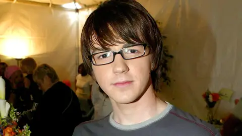 Drake Bell en los Nickelodeons Kid's Choice Awards en 2004 Drake Bell en los Nickelodeons Kid's Choice Awards en 2004