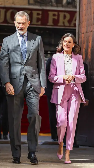 El rey Felipe VI y la reina Letizia, en Gandía El rey Felipe VI y la reina Letizia, en Gandía