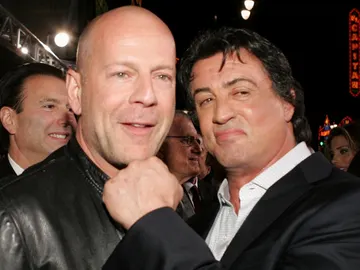 Bruce Willis y Sylvester Stallone Bruce Willis y Sylvester Stallone