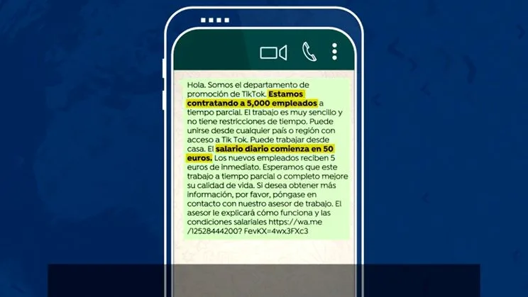 Estafa empleo