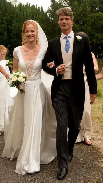 Alicia Fox-Pitt en su boda Alicia Fox-Pitt en su boda