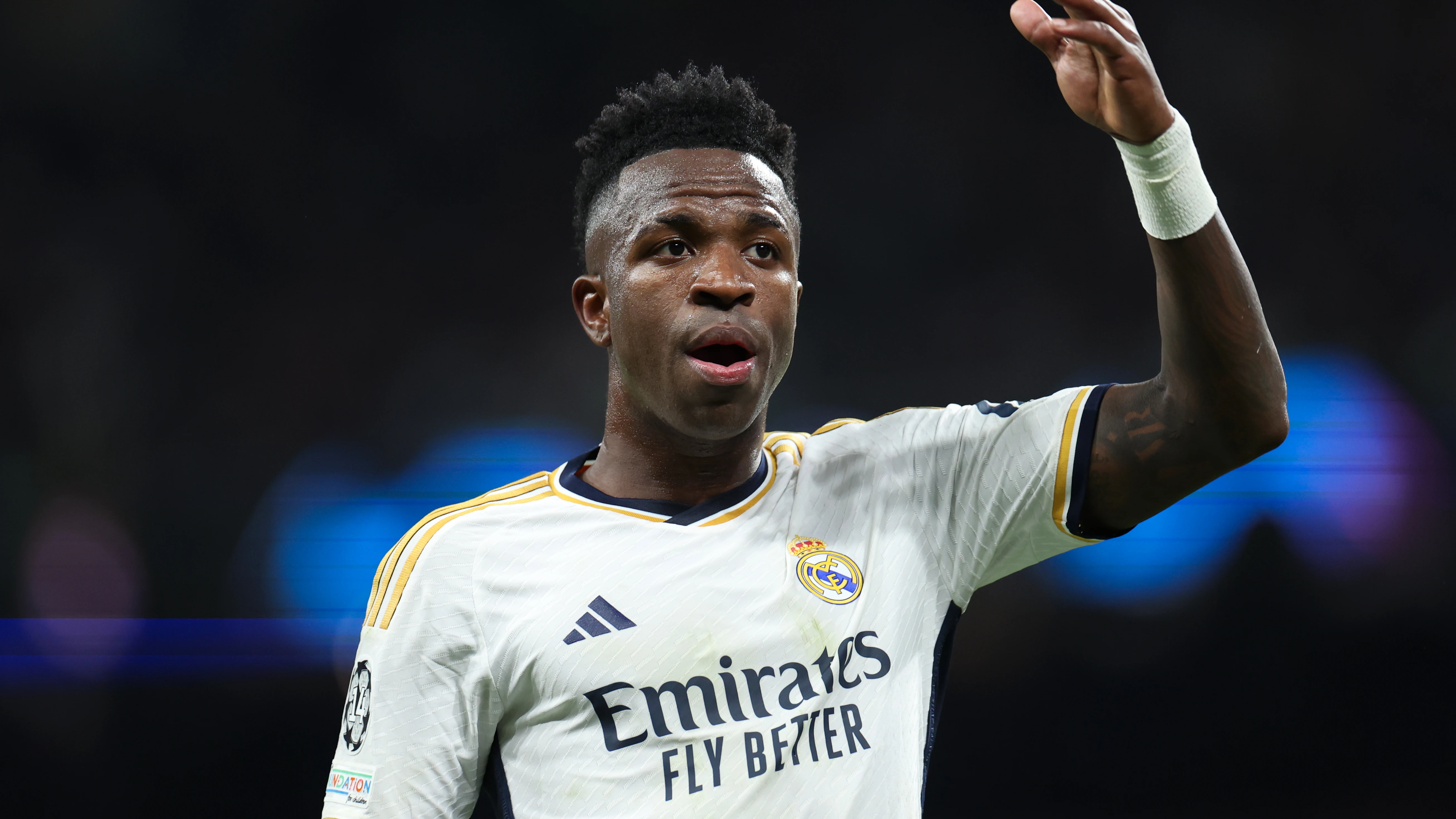El jugador del Real Madrid Vin&iacute;cius Jr