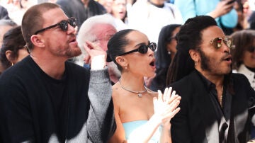 Channing Tatum, Zoe Kravitz y Lenny Kravitz