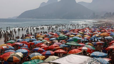 Brasil se abrasa: 60ºC de sensación térmica en Rio de Janeiro