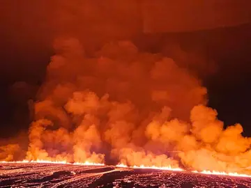 Volcán Islandia
