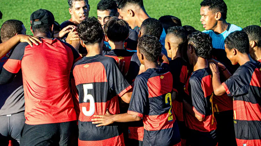 Imagen de un equipo de fútbol del Sport Club do Recife Imagen de un equipo de fútbol del Sport Club do Recife
