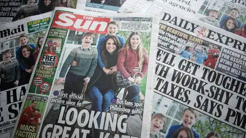 Prensa británica Prensa británica