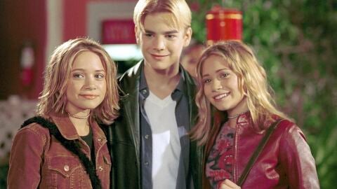 Mary-Kate Olsen, David Gallagher, Ashley Olsen en Siete en el Paraíso