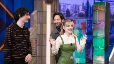 Disfruta de la entrevista completa de Paul Rudd, Finn Wolfhard y Mckenna Grace en El Hormiguero