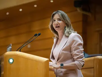 La portavoz del Partido Popular en el Senado, Alicia García La portavoz del Partido Popular en el Senado, Alicia García