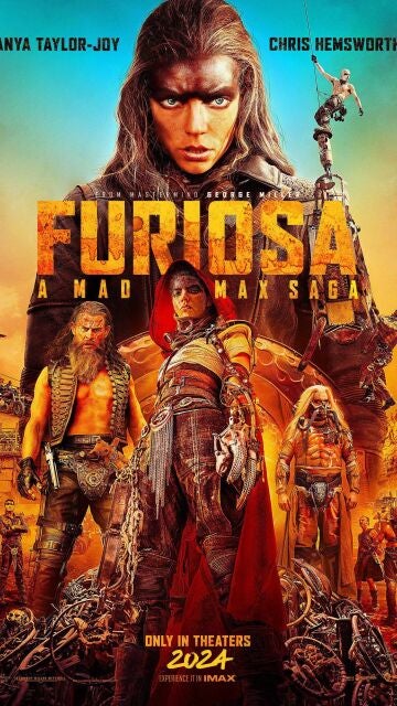 Póster de Furiosa: de la saga Mad Max con Chris Hemsworth y Any Taylor-Joy
